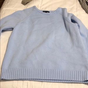 Light blue sweater